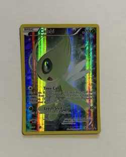 POKEMON POKEMON TCG 2016 CELEBI XY111 XY BLACK STAR PROMO FULL ART HOLO VF - Image 2