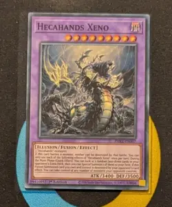 PHRE-EN007 Hecahands Xeno Super Rare 1st Edition YuGiOh - Image 1