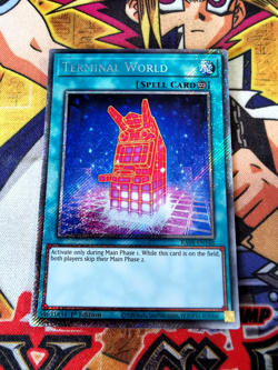 Terminal World ra04-en148 (NEW) Platinum-Secret Yu-Gi-Oh - Image 1