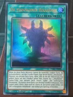 Die Verborgenen Hekahande PHRE-DE008 Ultra Rare DE NM YUGIOH - Image 1
