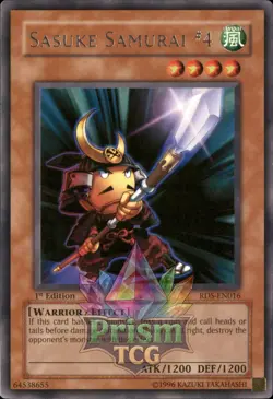1st ed Sasuke Samurai #4 rare RDS-EN016 Yugioh - Image 1