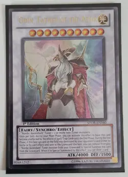 YUGIOH Ultimate Rare - Odin, Father of the Aesir - STOR-EN040 NM - Image 1