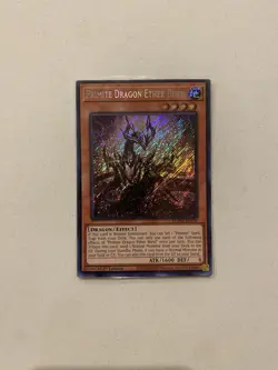 Yugioh Primite Dragon Ether Beryl BLMM-EN130 Secret Rare 1st NM - Image 1