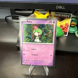 Ralts 058/132 Cosmos Holo Mega Evolution Promo Pokemon Card Free Ship - Image 1