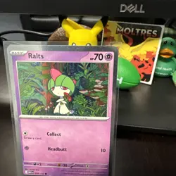 Ralts 058/132 Cosmos Holo Mega Evolution Promo Pokemon Card Free Ship - Image 4