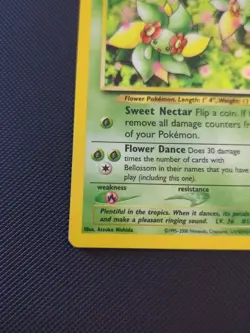 Pokemon TCG Neo Genesis Holo Card Bellossom 3/111 LP Condition - Image 5