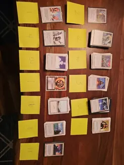 Magic The Gathering 90s Collection Random White Deck Cards , 277 Cards - Image 1