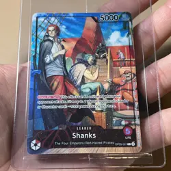 SHANKS One Piece TCG OP09-001 July 2025 Promo Card PSA Sealed & Magazine - Image 2
