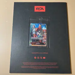 SHANKS One Piece TCG OP09-001 July 2025 Promo Card PSA Sealed & Magazine - Image 4