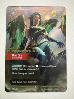 Riftbound Kai’sa Survivor Alt Art #39a/298 Card - Image 1