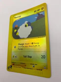 Pokemon Card - Reverse-Holo Mareep 93/147 Aquapolis *MP* e-Card Common - Image 5