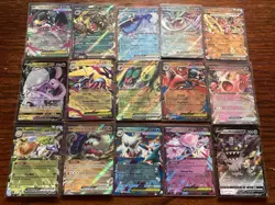 15 ALL ULTRA RARE Pokemon Cards Lot (Vs & ex) No Duplicates No Bulk Near Mint - Image 1