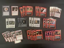 Star Wars CCG SWCCG REFLECTIONS 2 PREMIUM 158 Card Bulk (Warped) Decipher - Image 2