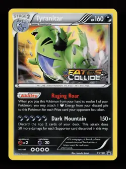 Tyranitar (Prerelease) XY130 Promo XY Promos Pokemon Card - Image 1