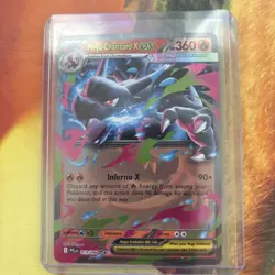 Pokemon TCG Mega Charizard X Ex 013/094 Phantasmal Flames Double Rare NM Card - Image 1