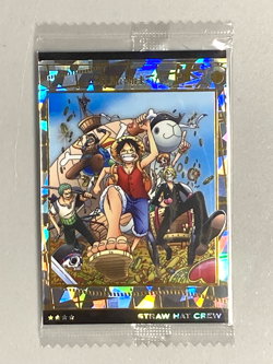 Straw Hat Crew - No.6-SEC2 - One Piece Itajaga Wafer Sealed Card Japanese - Image 1