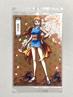 Nami - N No.3 - One Piece Itajaga Wafer Card Sealed Japanese - Image 1