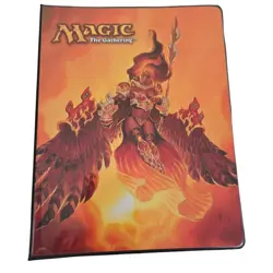 Vintage 2006 Ultra-Pro Magic The Gathering Card Binder Fire Angel Daren Bader MT - Image 1