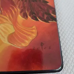 Vintage 2006 Ultra-Pro Magic The Gathering Card Binder Fire Angel Daren Bader MT - Image 2