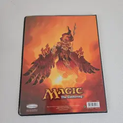 Vintage 2006 Ultra-Pro Magic The Gathering Card Binder Fire Angel Daren Bader MT - Image 3