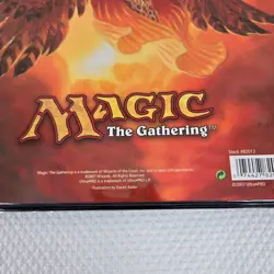 Vintage 2006 Ultra-Pro Magic The Gathering Card Binder Fire Angel Daren Bader MT - Image 4