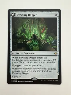 Dowsing Dagger / Lost Vale MTG Magic the Gathering Card NM Near Mint XLN - Image 1