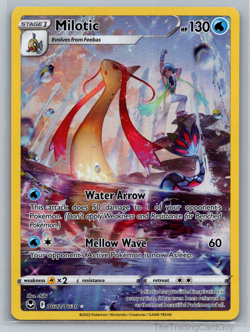 Milotic - TG02/TG30 - Pokemon Silver Tempest Trainer Gallery Holo Card NM - Image 1