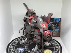 Bakugan Pyrus Zenthon Titan & Ability Card Mechtanium Surge HTF - Image 3