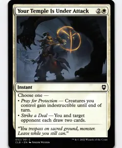 Your Temple Is Under Attack C Commander Legends: Battle for Baldur's Gate 52 CLB - Image 1