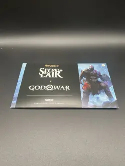 MTG Secret Lair x God of War: Norse Foil Edition NEW SEALED - Image 1