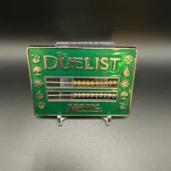 MTG Magic the Gathering Duelist Life Counter Abacus Green WoTC 1996-98 VIntage - Image 1