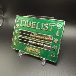 MTG Magic the Gathering Duelist Life Counter Abacus Green WoTC 1996-98 VIntage - Image 3