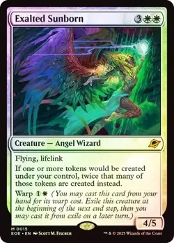 MTG Exalted Sunborn (15/160) Edge of Eternities NM FOIL - Image 1
