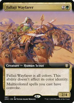 Fallaji Wayfarer-Dominaria United Commander-Extended Art-Regular-87-NM - Image 1