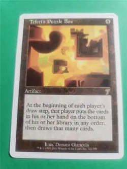 TEFERI'S PUZZLE BOX 7TH EDITION MTG NR/MT UNPLAYED - Image 1