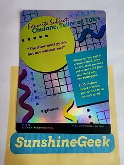 Chulane, Teller of Tales (Rainbow Foil) Secret Lair Drop Foil - Image 3