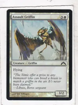MTG: Gatecrash: Foil: Assault Griffin - Image 1