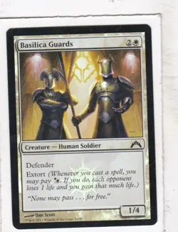 MTG: Gatecrash: Foil: Basilica Guards - Image 1