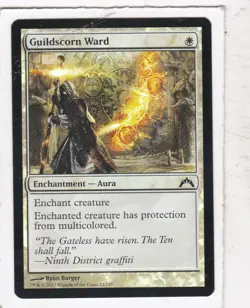 MTG: Gatecrash: Foil: Guildscorn Ward - Image 1