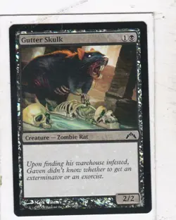 MTG: Gatecrash: Foil: Gutter Skulk - Image 1