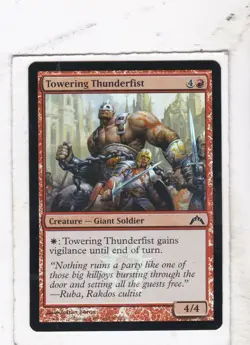 MTG: Gatecrash: Foil: Towering Thunderfist - Image 1