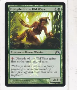 MTG: Gatecrash: Foil: Disciple of the Old Ways - Image 1