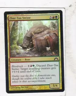 MTG: Gatecrash: Foil: Zhur-Taa Swine - Image 1