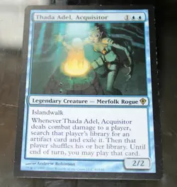 MTG Thada Adel, Acquisitor Worldwake Magic the Gathering - Image 1