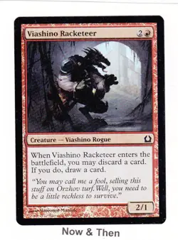 MTG: Return to Ravnica: Foil: Viashino Racketeer - Image 1