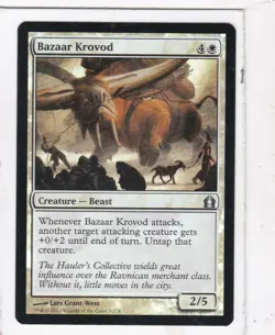 MTG: Return to Ravnica: Foil: Bazaar Krovod - Image 1