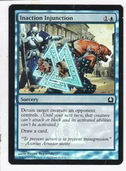 MTG: Return to Ravnica: Foil: Inaction Injunction - Image 1