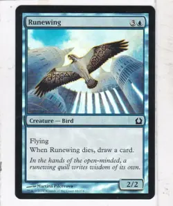 MTG: Return to Ravnica: Foil: Runewing - Image 1