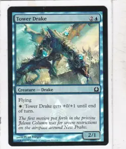 MTG: Return to Ravnica: Foil: Tower Drake - Image 1