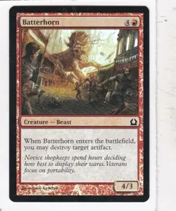 MTG: Return to Ravnica: Foil: Batterhorn - Image 1